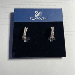 Swarovski Elegant Crystal Clip Earrings